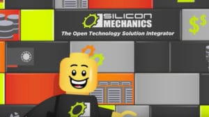 silicon mechanics tradeshow: legos!